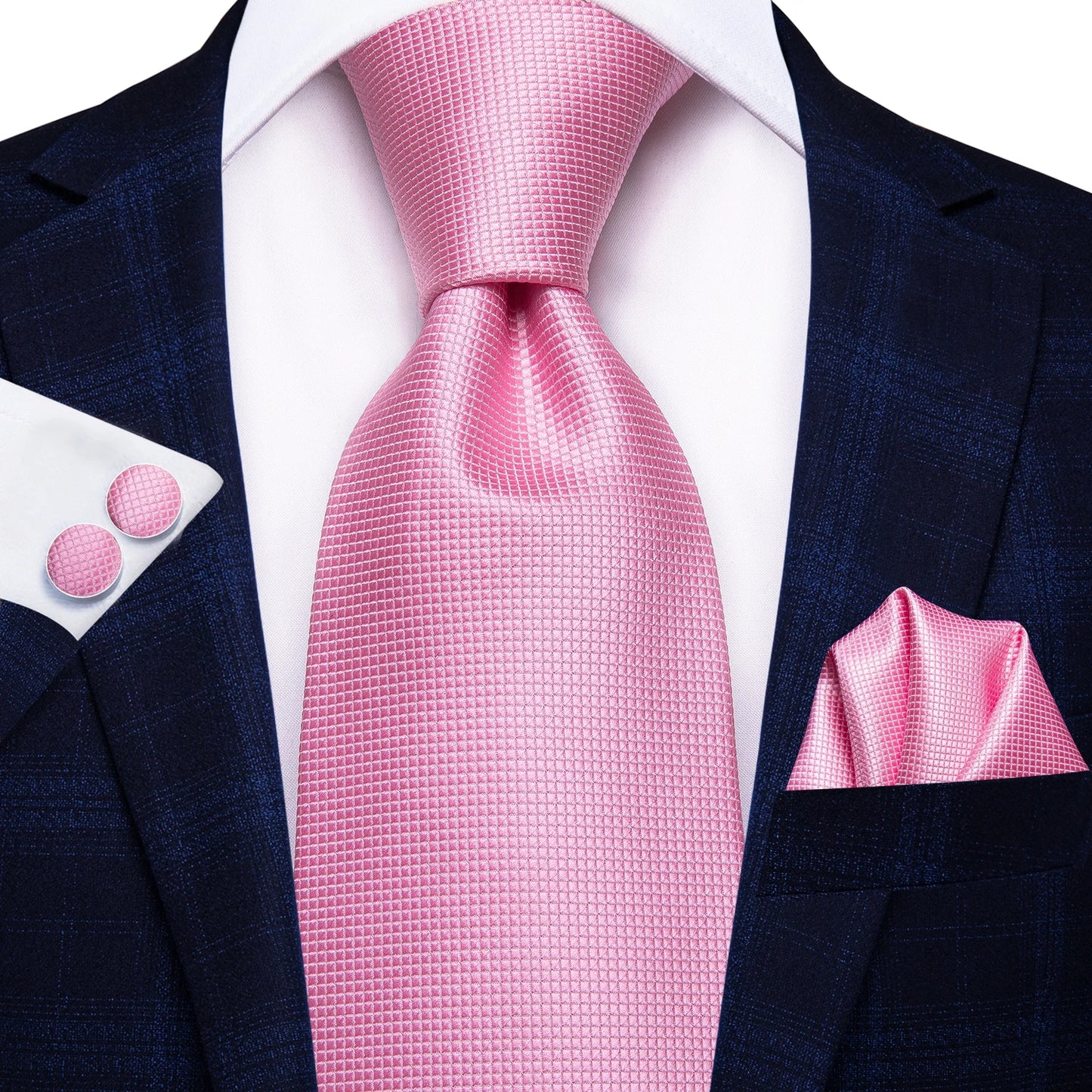 premium pink tie set