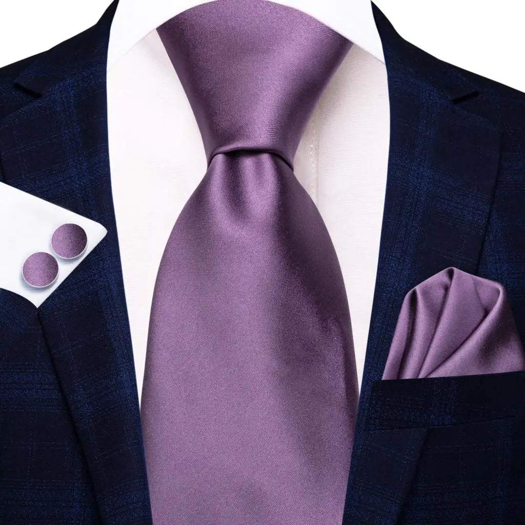 silk lavendar necktie sets​