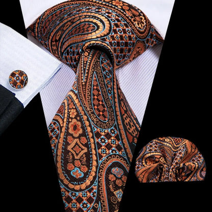 Copper Silk Tie